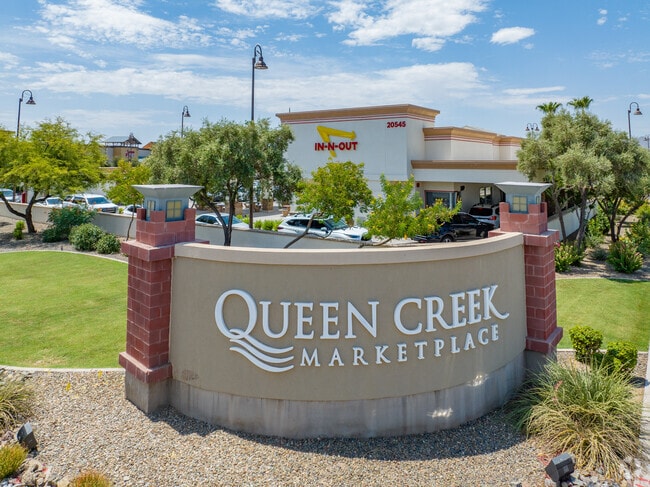 Queen Creek Marketplace has retail, restaurants, and entertainment.