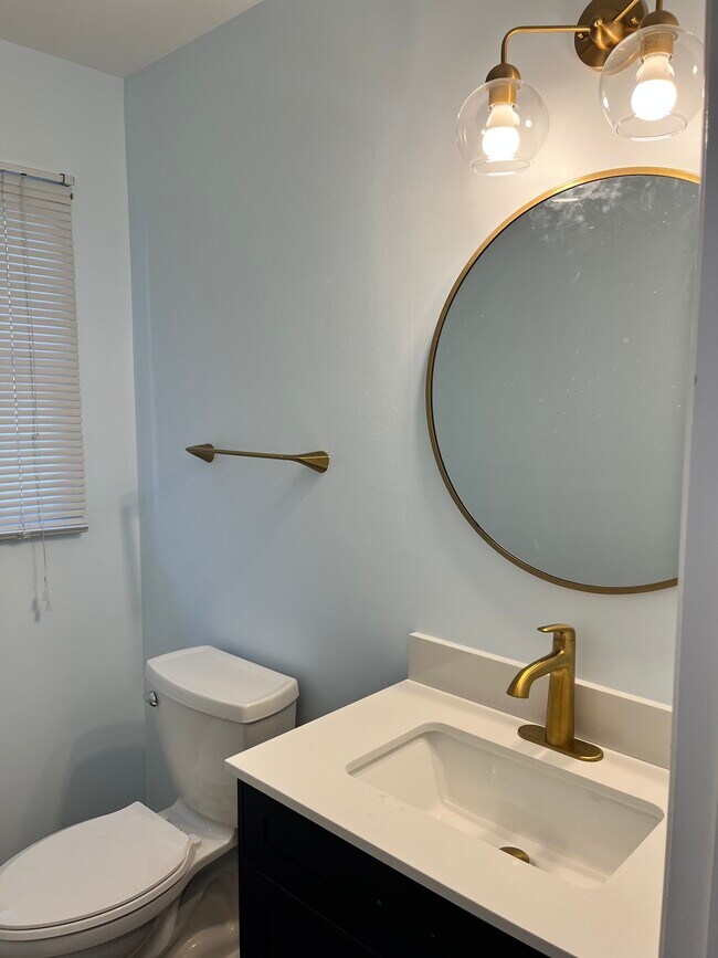 First floor half bath - 234 Crescent Dr