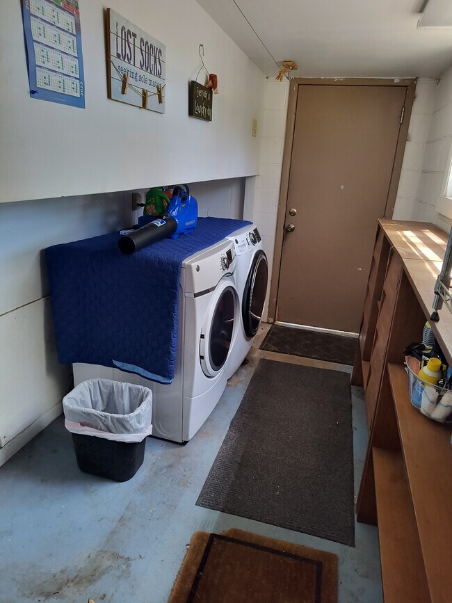 Washer and dryer in laundry room - 2944 Sandy Branch Ln