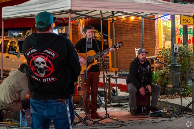 Bands and live entertainment can be caught in Downtown Monrovia.