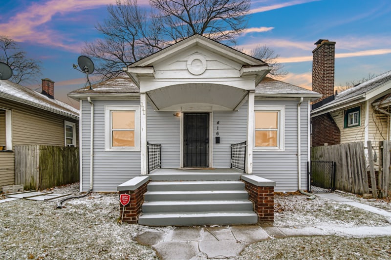 416 Grant St, Gary, IN 46404 House Rental in Gary, IN