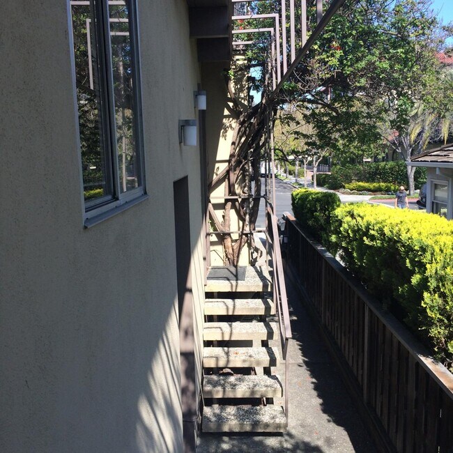 Stair Case to Private Entrance - 630 Hamilton Ave