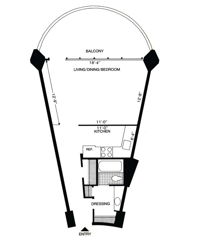 Plano del estudio - Marina City
