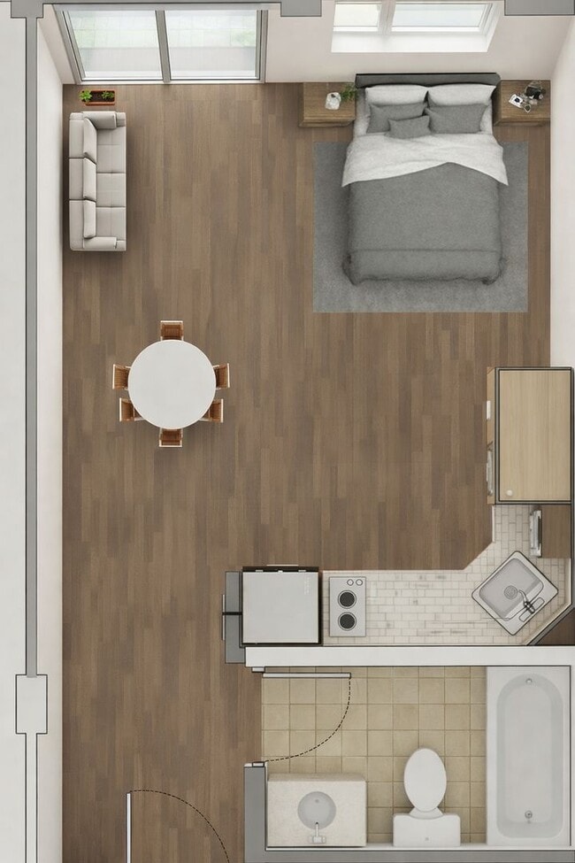 Interior Photo - The 501 Apartments