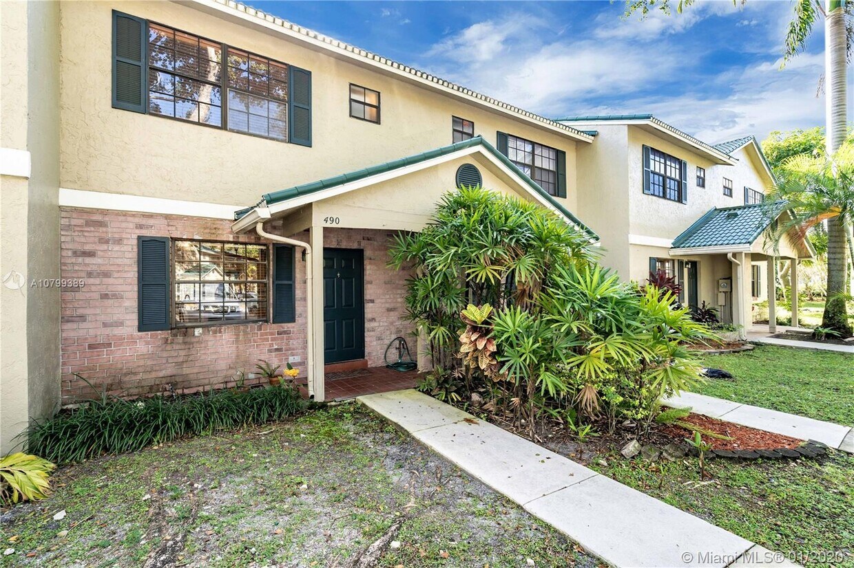 490 Westree Ln, Plantation, FL 33324 Townhome Rentals in Plantation