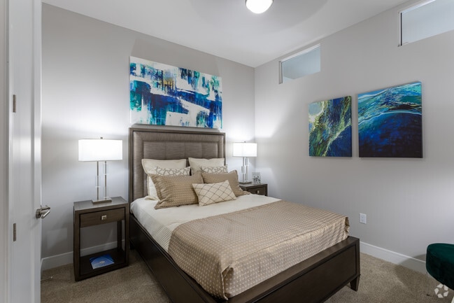 2BR, 2BA - 1,053 SF Model - The Barton Apartments