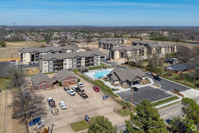 Aerial Photo - The Lodge Apartments