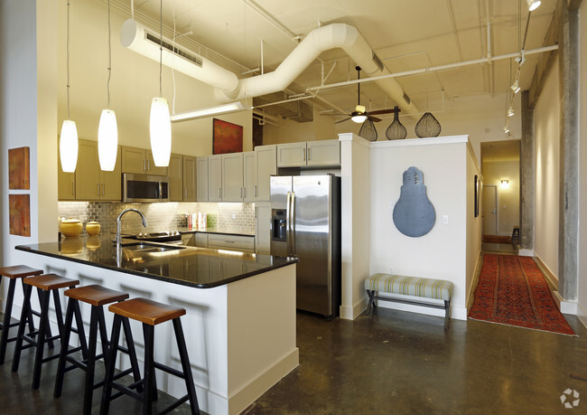 Foto del diseño de interior - The Lofts at South Bluffs