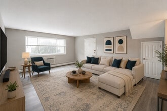 Manor- Living Room - The Revere Apartments
