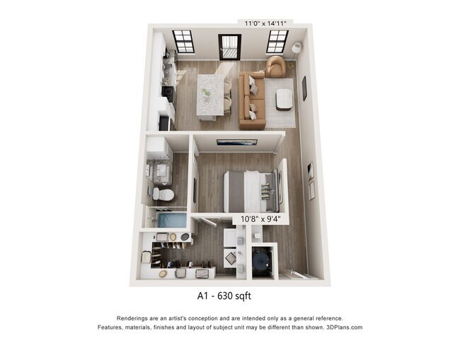 Foto del interior - Mission Flats Apartments