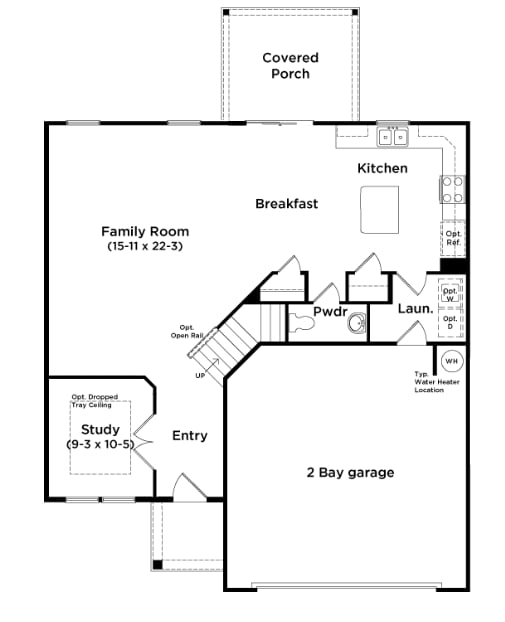 First Floor - 693 Sunwater Dr
