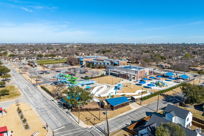 Farmers Branch Community Recreation &amp; Aquatic Center is a popular destination for residents.