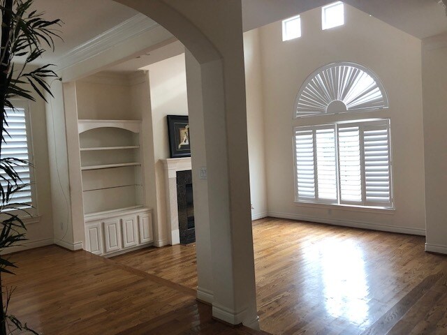 Step Down Living Room - Shutters - 1514 Palmer St