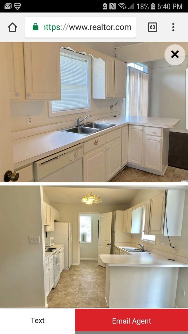 Kitchen with plenty of cabinets. - 1819 Barberry Dr