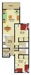 2 Beds, 2 Baths Model