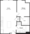 1 Bedroom B