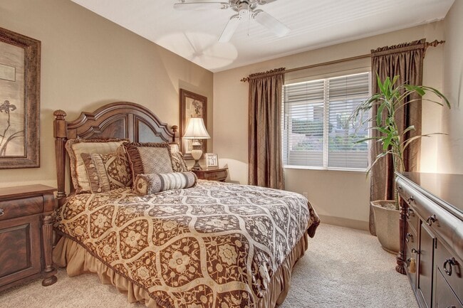 Rancho Belago Bedroom with Ceiling Fan - Rancho Belago