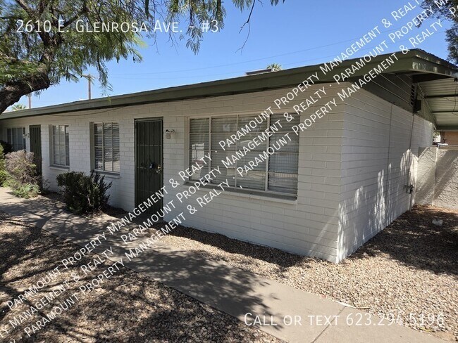 Foto del edificio - 2610 E Glenrosa Ave