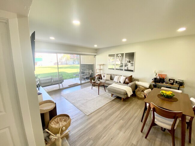 Living Space and Outdoor Space - 3737 E Turney Ave