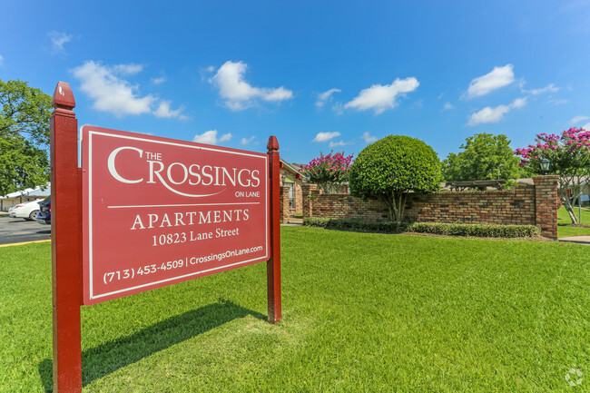 Sign - Crossings on Lane