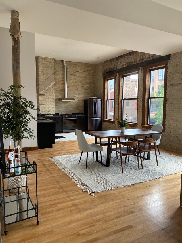 Open living and dining - 403 Main St