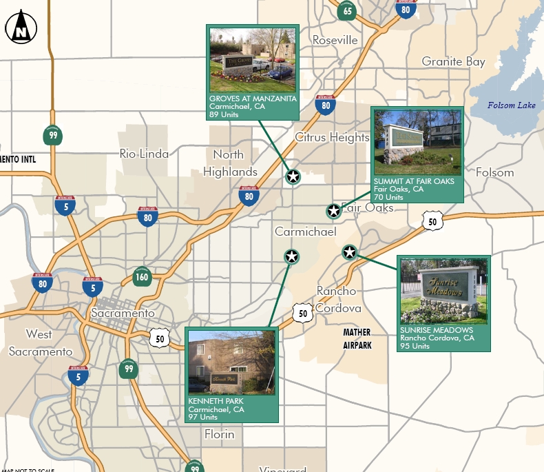 Area Map - Groves at Manzanita