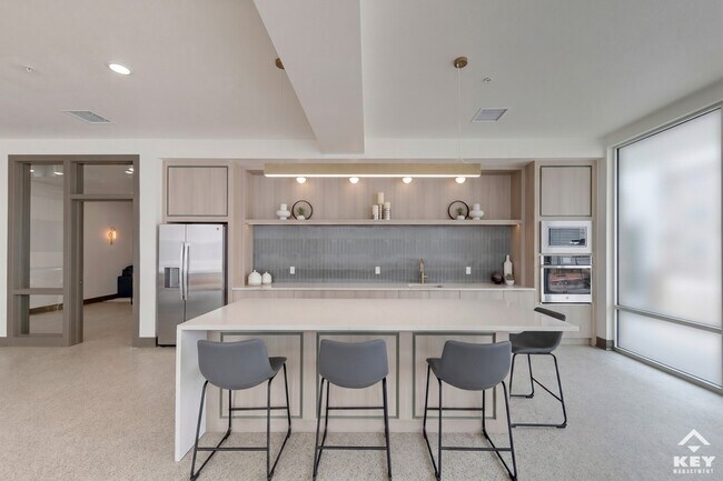 Clubhouse, kitchen - Park Centre Apartments
