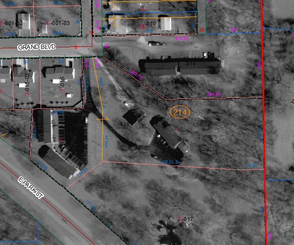 Aerial Photo - 2100 E Grand Blvd