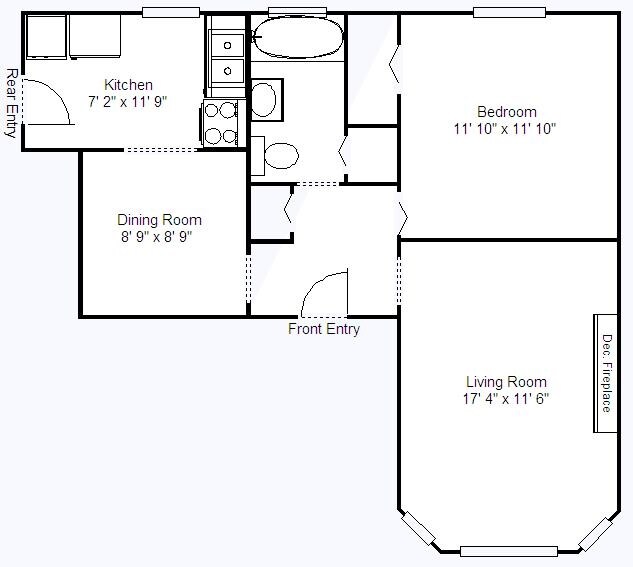 1HAB, 1BA - 1417 W Sherwin Ave