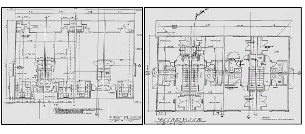Plano de planta - 701 N Columbia St