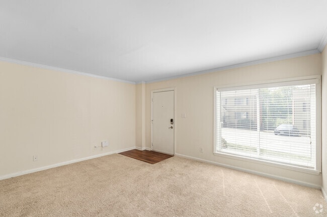 1 dormitorio, 1 baño - 650 pies cuadrados - Sala de estar - Westgate Apartments