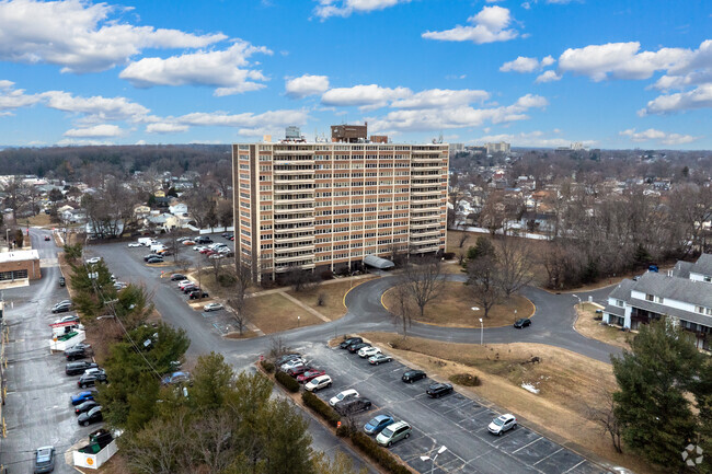 Aerial Photo - Barclay Towers