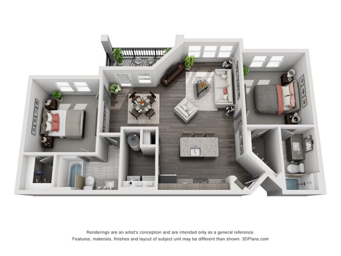 Primary Photo - B1 floor plan, top floor, exterior storage