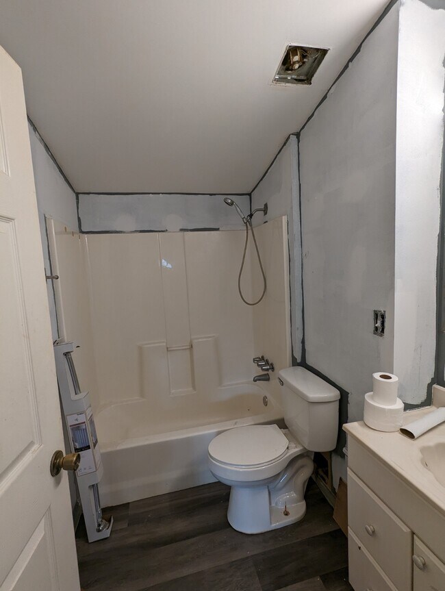Bathroom, which still needs to be painted - 110 Emily Ave