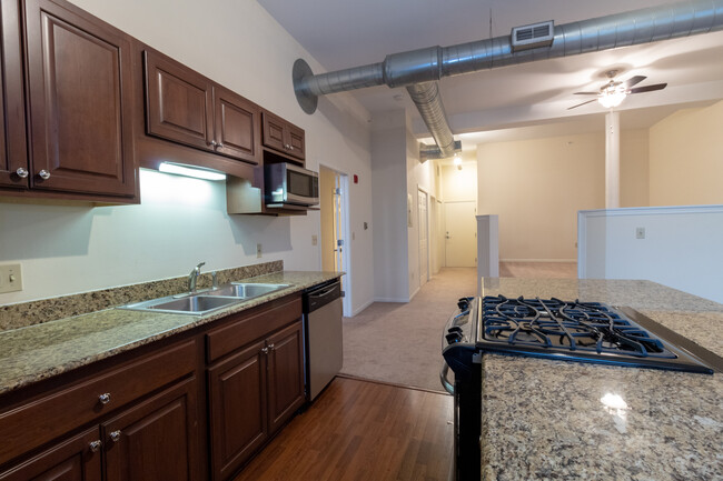 1 BD - Kitchen to Entry - William Brown Lofts