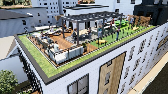 Terraza en la azotea - The Bear