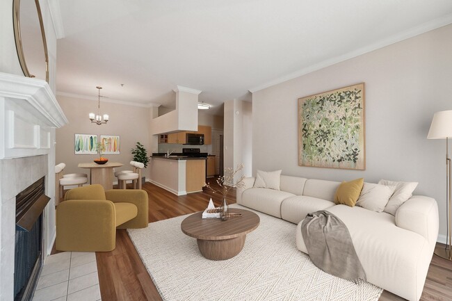 Cozy Living Room with Optional Fireplaces - Annapolis Bay