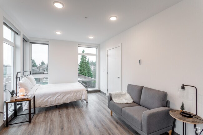 Tipo VI apartamentos tipo estudio, completamente amuebladas con todos los muebles. - Fifty-Two Apartments 4710 20th Ave NE