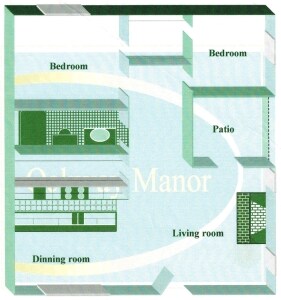 2BR/1BA - Oakway Manor Apartments