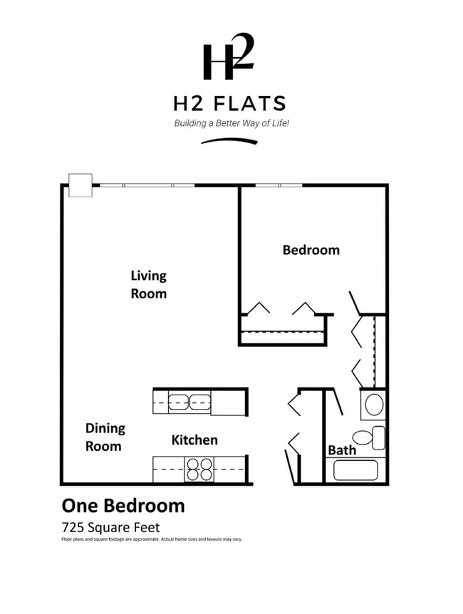 Foto del interior - H2 Flats