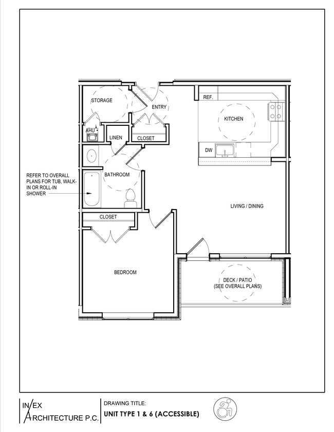 Plano de planta - Wellington North Apartments 62+