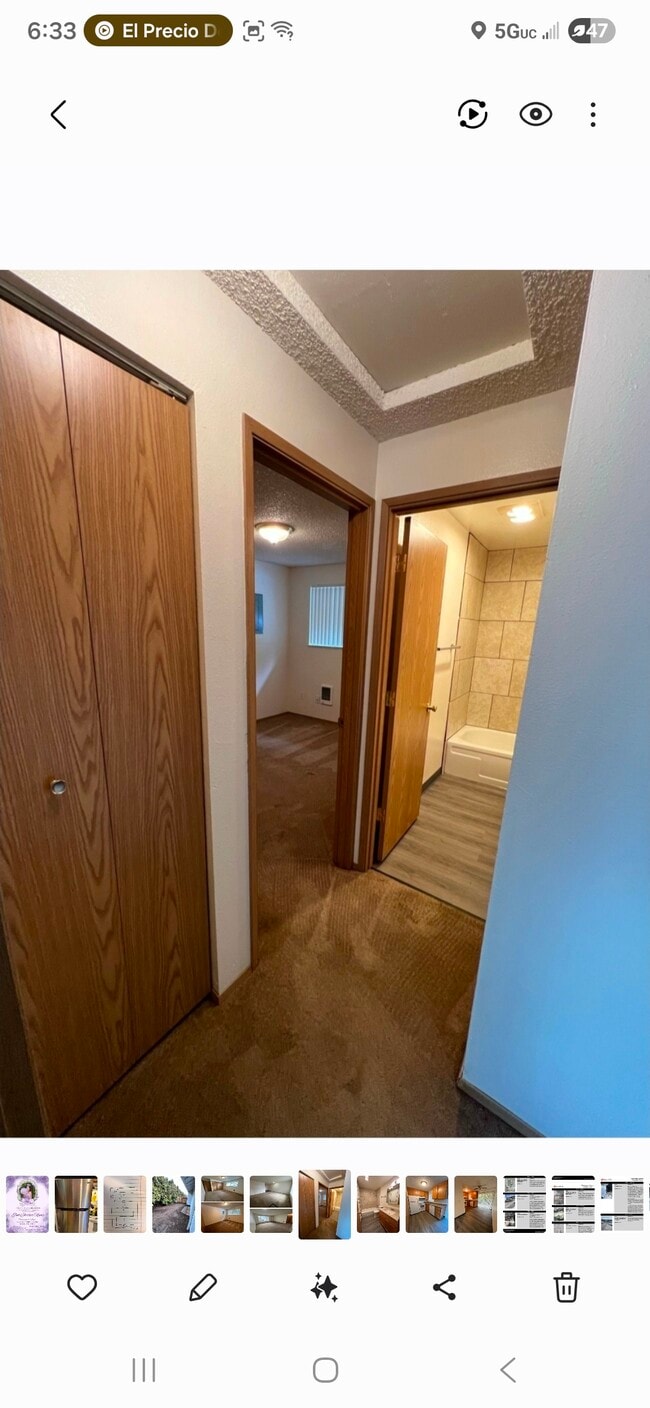 Hallway closet - 1317 NE 183rd Ave