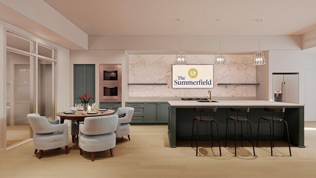 La cocina de demostración de Summerfield - The Summerfield 62+ Community