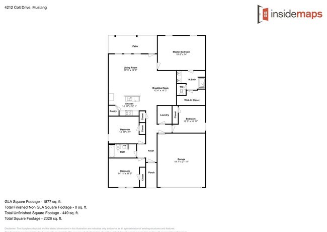 Foto del edificio - Very Nice 4 Bed 2 Bath Home in Mustang Sch...
