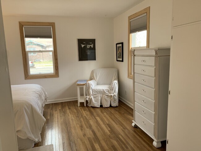Plenty of room in the bedroom. - 322 E 19th St