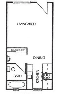 Estudio - Newport Senior Village Apartments