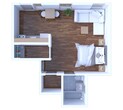 Studio Floor Plan S24 666 3R