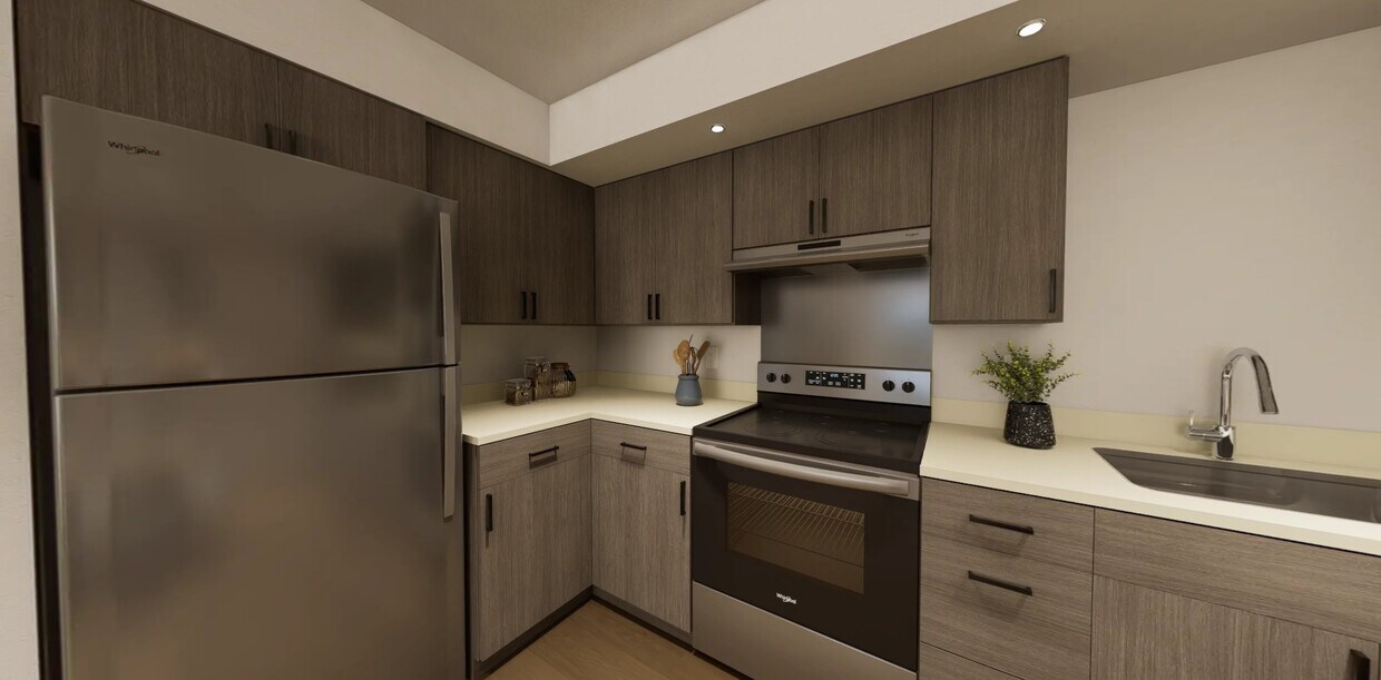 Cocinas modernas - Connection Angle Lake