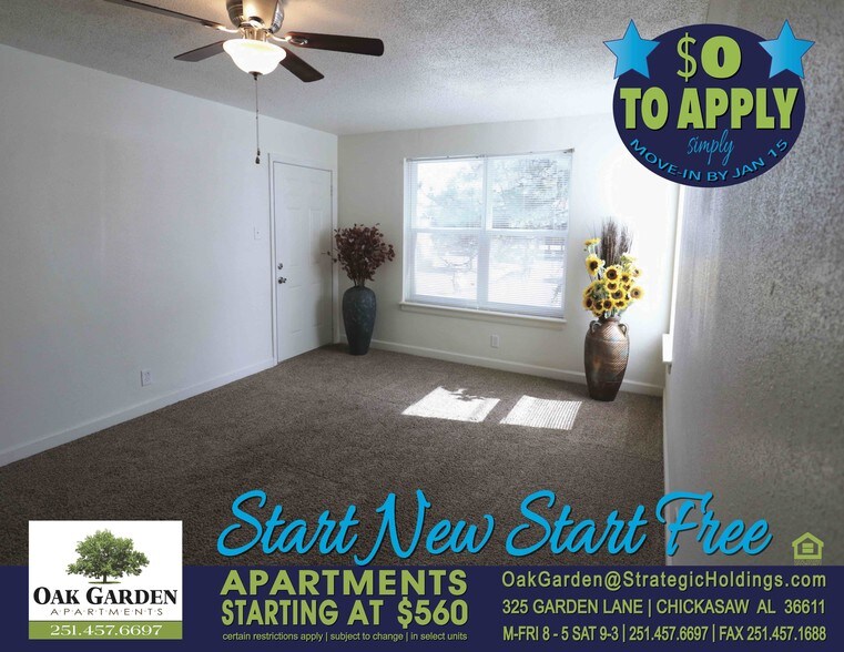 Oak Garden Apartments Rentals Chickasaw, AL