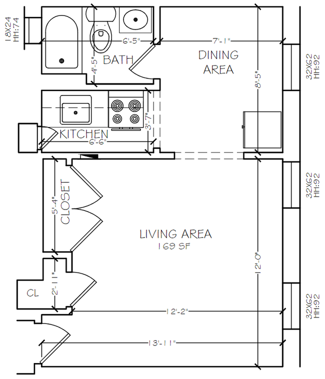 214 del 41.º B1 - Campus Apartments